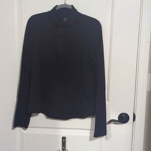 Like New Dip 1/4 Zip Pullover Black Sz L $15